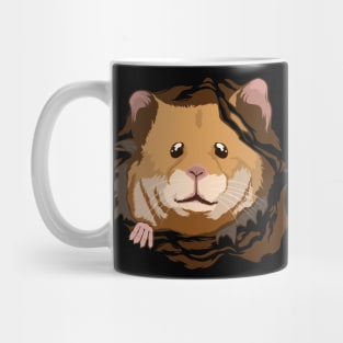 Dwarf Hamster Torn Clothes Ripped Ragged Hammy Mug